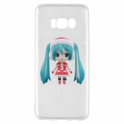 Чехол для Samsung S8 Winter Hatsune Miku