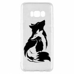 Чехол для Samsung S8 Wolf And Fox - PrintSalon