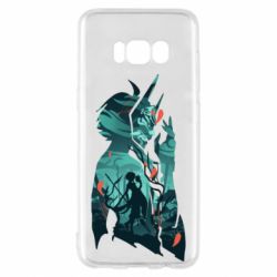 Чехол для Samsung S8 Xiao silhouette - PrintSalon