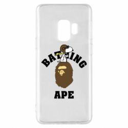 Чехол для Samsung S9 A bathing ape peanuts - PrintSalon