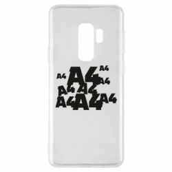 Чехол для Samsung S9+ A4 Pattern - PrintSalon