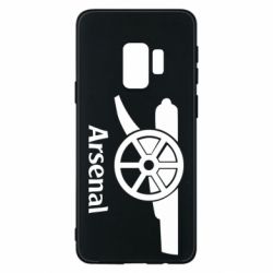Чехол для Samsung S9 Arsenal simple logo - PrintSalon