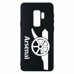 Чехол для Samsung S9+ Arsenal simple logo - PrintSalon