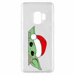 Чохол для Samsung S9 Baby Yoda Santa - PrintSalon