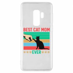 Чехол для Samsung S9+ Best cat mom ever - PrintSalon