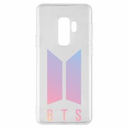 Чехол для Samsung S9+ BTS gradient logo - PrintSalon