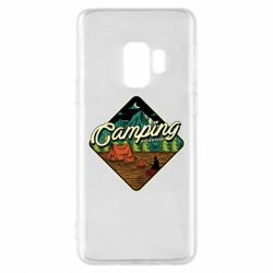 Чехол для Samsung S9 Camping and forest - PrintSalon