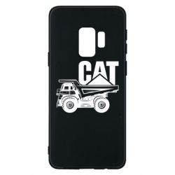 Чехол для Samsung S9 CAT logo and truck - PrintSalon