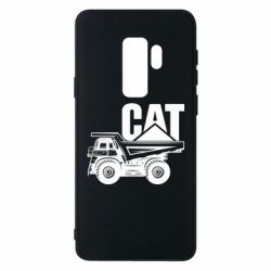Чехол для Samsung S9+ CAT logo and truck - PrintSalon