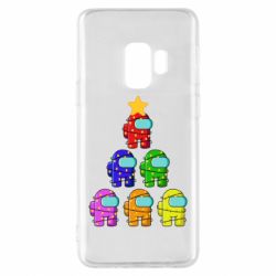 Чохол для Samsung S9 Christmas Tree Among Us - PrintSalon