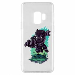 Чехол для Samsung S9 Cute Black panther - PrintSalon