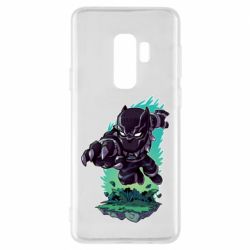 Чехол для Samsung S9+ Cute Black panther - PrintSalon