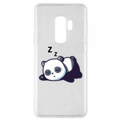 Чехол для Samsung S9+ Cute panda sleeping - PrintSalon