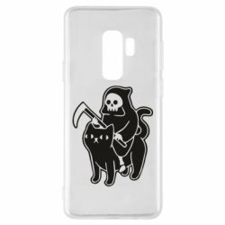 Чохол для Samsung S9+ Death and cat - PrintSalon