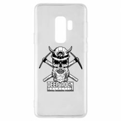 Чехол для Samsung S9+ Deep Rock Galactic skull - PrintSalon