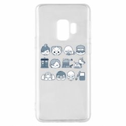 Чехол для Samsung S9 Doctor who icons - PrintSalon