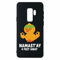 Чехол для Samsung S9+ Duck Namast'ay Away - PrintSalon