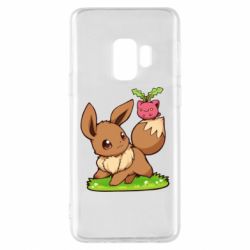 Чехол для Samsung S9 Eevee with Hoppip