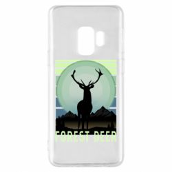 Чехол для Samsung S9 Forest deer - PrintSalon