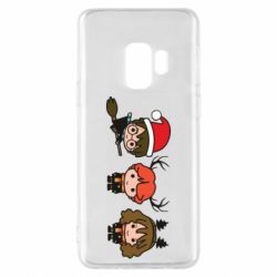 Чохол для Samsung S9 Гаррі Поттер та друзі новорічні - PrintSalon
