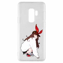 Чехол для Samsung S9+ Genshin Impact Amber - PrintSalon