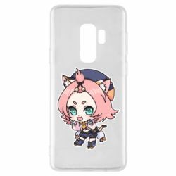 Чехол для Samsung S9+ Genshin Impact chibi Diona - PrintSalon