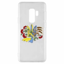 Чохол для Samsung S9+ Герб колоски і калина - PrintSalon