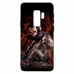 Чехол для Samsung S9+ Ghost On Fire - PrintSalon