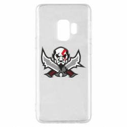 Чехол для Samsung S9 God of war Kratos vector - PrintSalon
