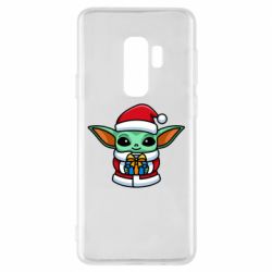 Чехол для Samsung S9+ Grogu Santa Claus - PrintSalon