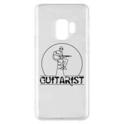 Чехол для Samsung S9 Guitar player. - PrintSalon