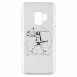 Чехол для Samsung S9 Guitarist Da Vinci - PrintSalon
