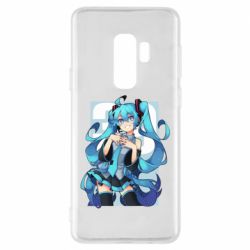 Чехол для Samsung S9+ Hatsune Miku art - PrintSalon