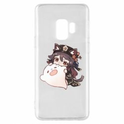 Чехол для Samsung S9 Hu Tao cat - PrintSalon