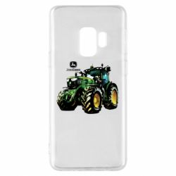 Чохол для Samsung S9 John Deere Tractor and logo - PrintSalon