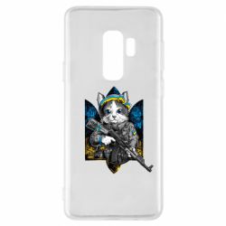 Чехол для Samsung S9+ Кот военный