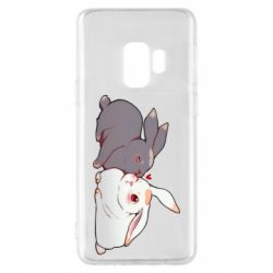 Чехол для Samsung S9 Кролики Вэй и Лань - PrintSalon