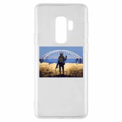 Чехол для Samsung S9+ Марка с Крымским мостом - PrintSalon
