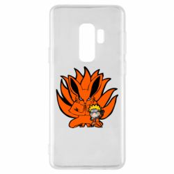 Чехол для Samsung S9+ Kurama And Naruto - PrintSalon