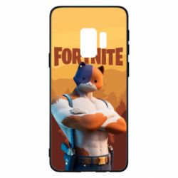 Чехол для Samsung S9 Meowscles and logo - PrintSalon