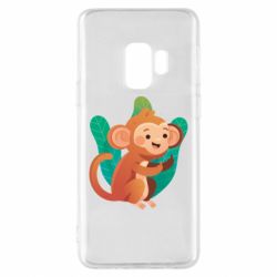 Чехол для Samsung S9 Monkey. Fuck You - PrintSalon
