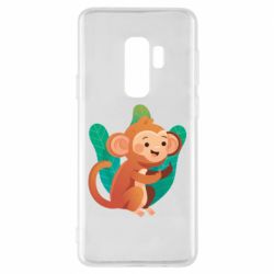 Чехол для Samsung S9+ Monkey. Fuck You - PrintSalon