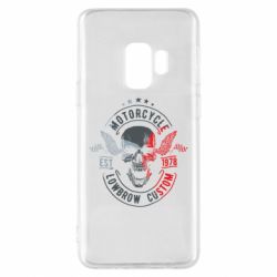 Чехол для Samsung S9 Moto skull - PrintSalon