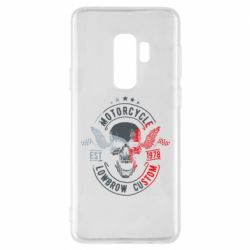 Чехол для Samsung S9+ Moto skull - PrintSalon