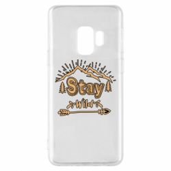 Чехол для Samsung S9 Mountains - Stay Wild - PrintSalon