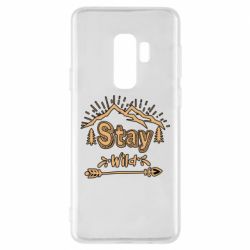 Чехол для Samsung S9+ Mountains - Stay Wild - PrintSalon