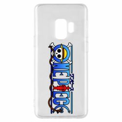 Чехол для Samsung S9 One Piece Logo Skull - PrintSalon