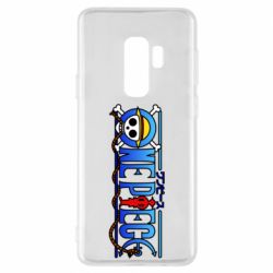 Чехол для Samsung S9+ One Piece Logo Skull - PrintSalon