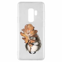 Чехол для Samsung S9+ Осенний ежик - PrintSalon