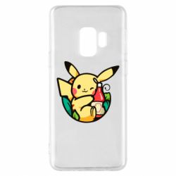 Чехол для Samsung S9 Pikachu with ketchup - PrintSalon